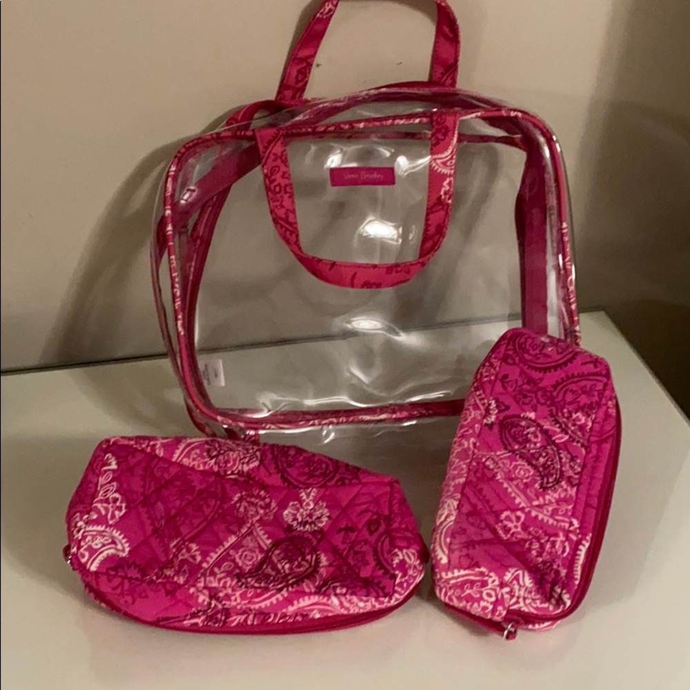 Vera Bradley cosmetic bags never used